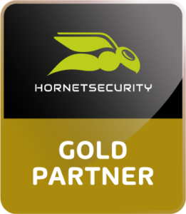 Hornetsecurity - Gold Partner - Logo - Partner der IT Fabrik