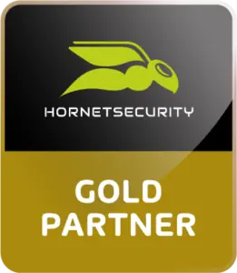 Hornetsecurity - Gold Partner - Logo - Partner der IT Fabrik