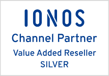 IONOS - Channel Partner Silver - Logo - Partner der IT Fabrik